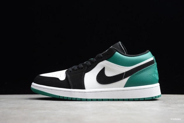 Cheap MAX Mystic Black 553558-113 White Jordan 1 Green Low Air 0804